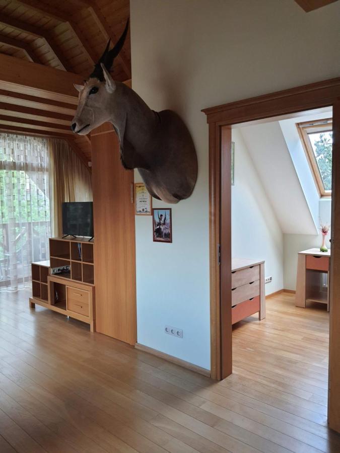 Apartamentai Hunter House Druskininkai Exteriör bild